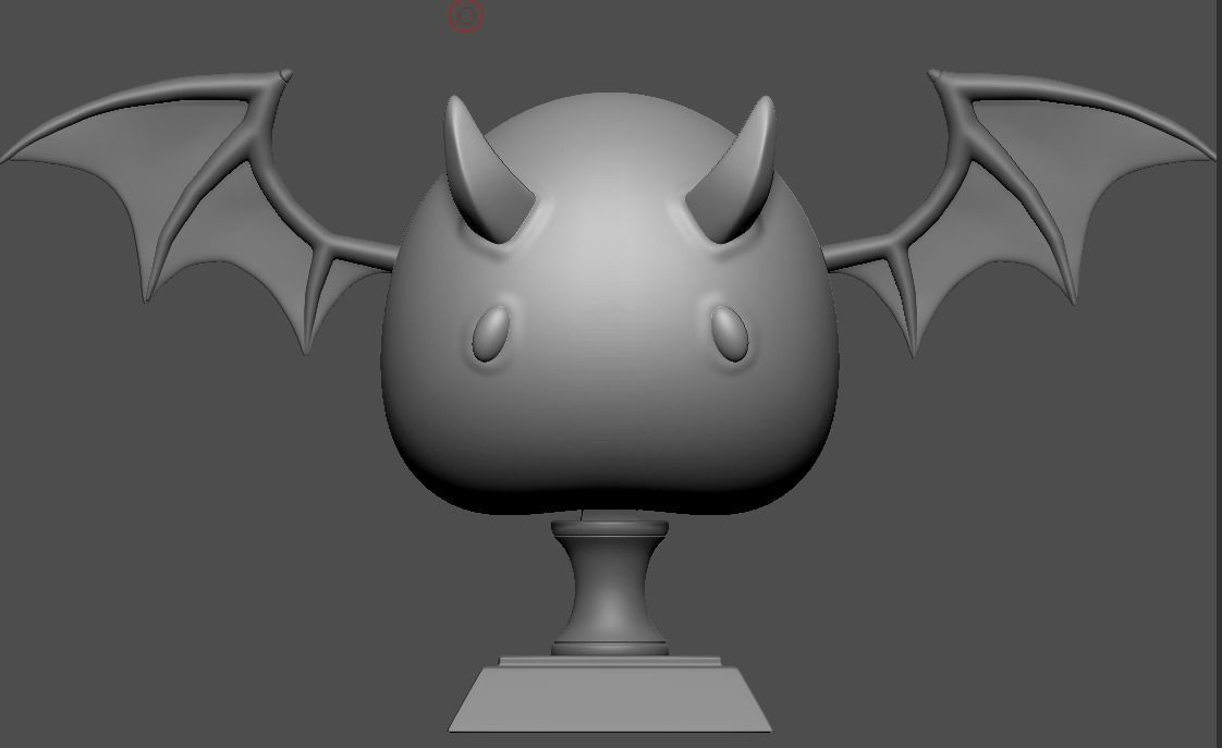 devilmon sihirdar savaş şirin yarasa summonerwar 3d yazdır oyuncak karikatür ender3 sanat heykeller 3D print model - Mito3D