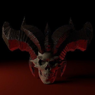 diablo 4 lilith skull diablo4 fantasy character woman miniatures art mephisto baal lilithskull horns demon succubus god darkness queen darkart death games toys game accessories 3d print model - Mito3D