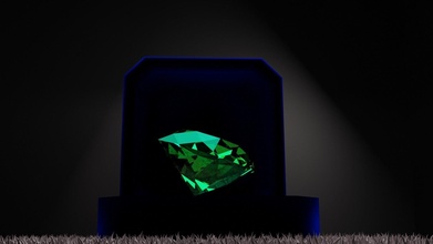 diamante gioielleria scatola gioco low poly Giochi giocattoli 3d print model - Mito3D