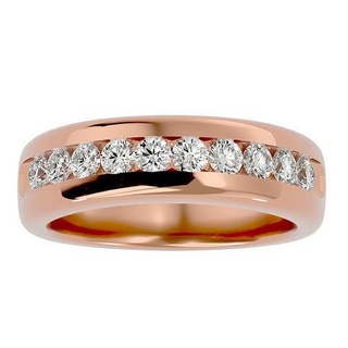 Diamant Band Hochzeit Engagement Ring 360 Aussicht Animation Ringe Schmuck druckbar Gold Solitär Platin 3d print model - Mito3D