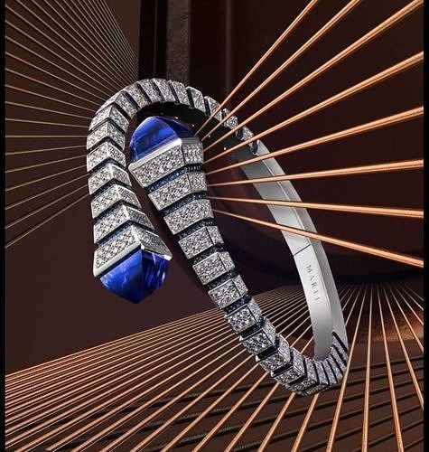 diamant bracelet bijoux argent bague mariage engagement bracelets 3D print model - Mito3D