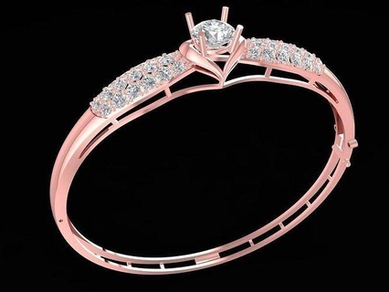 diamant bracelet 2189 bijoux mode accessoires or femme femmes Nouveau conception bracelets 3d print model - Mito3D