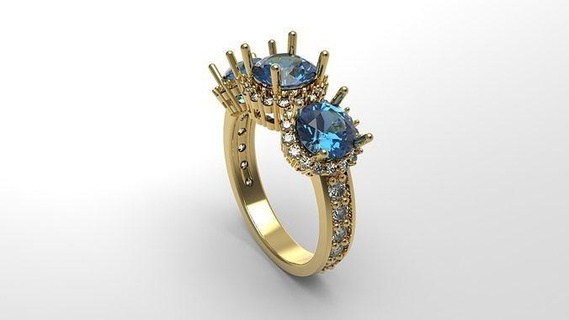diamante nupcial matrimonio solitario anillo joyería joya Moda imprimible enganchar Boda oro anillos belleza celebracion Roca compromiso aniversario 3d print model - Mito3D