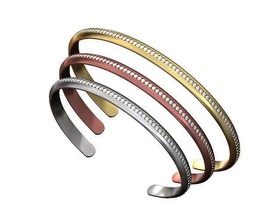 diamant chamfred côtés manchette bracelet or imprimable bijoux mode argent luxe sterling facetté facette géométrique moderne bracelets 3d print model - Mito3D