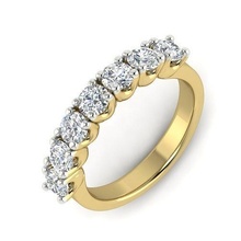 diamond cluster ring 3dm stl render ladies gold fashion woman beauty beautiful girl female silver printable setting jewellery jewel jewelry rings brilliant platinum 3d print model - Mito3D