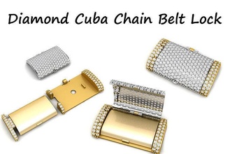 diamond cuban chain belt lock bracelet braslate jewel jewellery braslatelock box gold silver 3dprintable printable cnc bracelete equipment jewells diamonds clasps clasp jewelry bracelets 3d print model - Mito3D