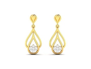 diamond earring jewel jewellery jewelry silver earrings fashion gold brilliant printable ring bracelet sapphire apparel brillant diamant vintag bangle 3d print model - Mito3D