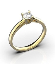 diamant engagement bague bijoux imprimable platine gemme bijou mariage mode brillant romance or proposition anneaux 3d print model - Mito3D