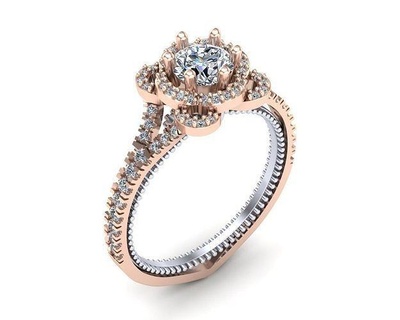 diamante compromiso anillo 5 mw verragio oro plata matrimonio joyería joya imprimible matriz rinoceronte jewelcad solitario celebracion aniversario cumpleaños anillos 3d print model - Mito3D