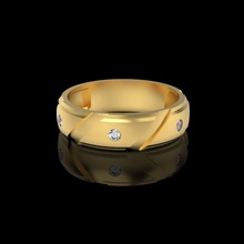 bague de fiançailles en diamant conception 5 bijoux brillant la le l'anneau l'engagement mode beauté gem or joyau luxe mariage platine précieux imprimable shining d'argent livre sterling divers style les anneaux 3d print model - Mito3D