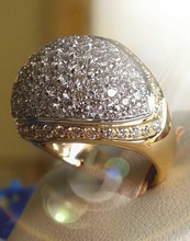 anelli di fidanzamento con diamante anello fascia an171 gioiello matrimonio gioielli engagem moda brillante diamanti diamant bangle 3d print model - Mito3D