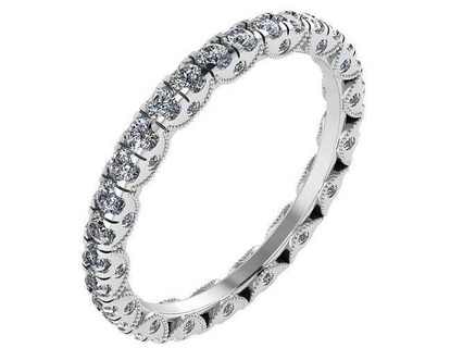 diamant éthéré bague 0610 or paver bijoux argent fabrication mode conception engagement gemme imprimable sterling bracelet cubain boucle d'oreille Collier pendentif anneaux 3d print model - Mito3D