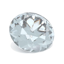 Diamant-Edelstein - Brillantschliff diamond gem genial cut Juwel bedruckbar ist Schmuck hell andere 3d print model - Mito3D