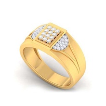 diamante signori dell'anello gioielli argento stampabile anello prototipazione anelli moda gioiello oro matrimonio preziosi bellezza engagem di fidanzamento diamanti 3d print model - Mito3D