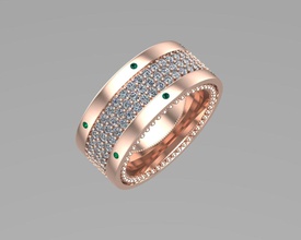 diamante anillos de oro nn144 la joyería el plata platino dones presenta a las niñas niña mujeres cumpleaños aniversario los aniversarios compromiso lujo especial basic modelos hombres 3d print model - Mito3D