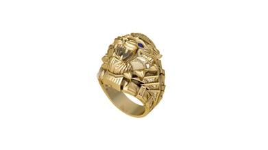 diamante joyería oro riqueza lujo joya metálico imprimible símbolo decoración euro moneda regalo efectivo brillante doblón financiero transacción logotipo yen anillos 3d print model - Mito3D