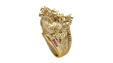 jóias com diamantes ouro luxo de prata printable platina gem brilhantes a arte anel diamante moda beleza decoração safira brilhando brillant ruby diamant anéis 3d print model - Mito3D