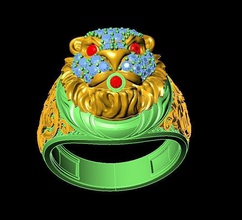 diamante gioielleria design decorazione celebrazione illustrazione oro scienza scientifico chimica desktop computer attrezzature mobilia regalo compleanno simbolo scatola torta casalinghi squillare anelli 3d print model - Mito3D