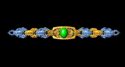 diamante gioielleria lusso ricchezza collana gemma prezioso argento platino stampabile dito oro braccialetto brillante gioiello saphia rubi luminosa design arte moderno braccialetti 3d print model - Mito3D