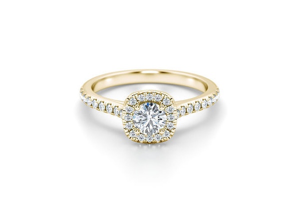 diamante joyería joya anillo platino lujo compromiso brillante oro boda logro precioso plata imprimible moda belleza pulsera premio anillos 3d print model - Mito3D