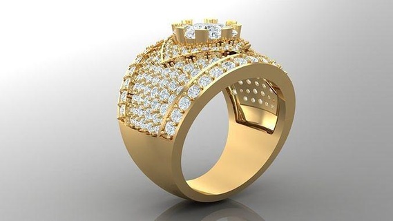 diamond man ring cad mr 112 jewelry rings jewellery engagement wedding handmade diamonds bracelet handmadejewelry jewelryaddict necklaces jewelrydesigner jewels jewelrydesign 3d print model - Mito3D