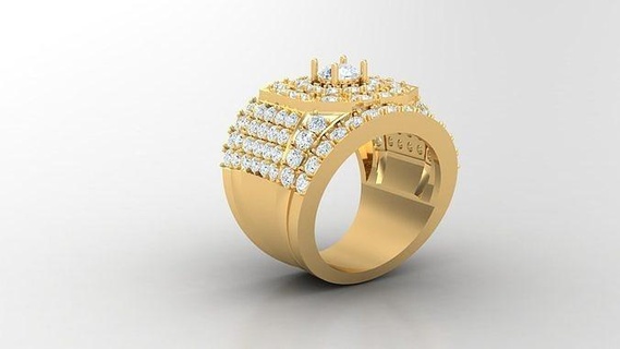 diamante uomo squillare cad 123 gioielleria anelli Fidanzamento nozze designer gioielli jewelryaddict braccialetto jewelrydesign braccialetti diamanti design 3d print model - Mito3D
