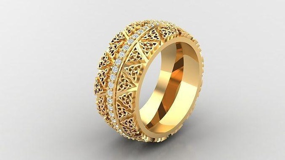 diamond man ring cad mr 150 jewelry rings jewellery engagement wedding jewelrydesigner jewelryaddict bracelet jewelrydesign jewels bracelets diamonds design 3d print model - Mito3D