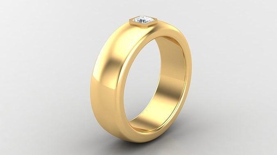 Diamant Ring cad 182 Schmuck Ringe Engagement Hochzeit handgemacht Diamanten Armband handwerklich gefertigter Schmucksüchtiger Halsketten Schmuckdesigner Juwelen Schmuckdesign 3d print model - Mito3D