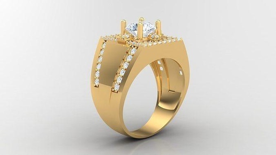 diamante homem anel cafajeste 186 joalheria argolas jóias noivado Casamento feito mão diamantes pulseira joias feitas viciado colares Designer design 3d print model - Mito3D