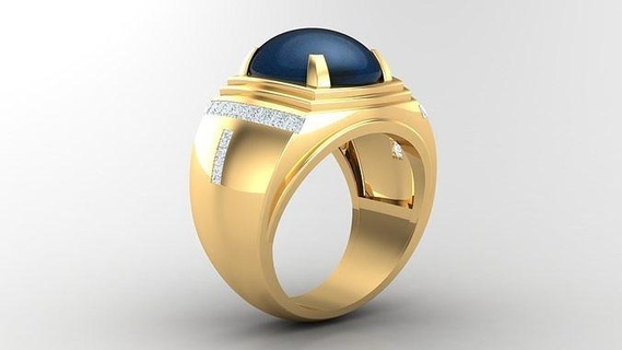 diamant homme bague goujat 202 bijoux anneaux engagement mariage main diamants bracelet faits accro colliers créateur conception 3d print model - Mito3D