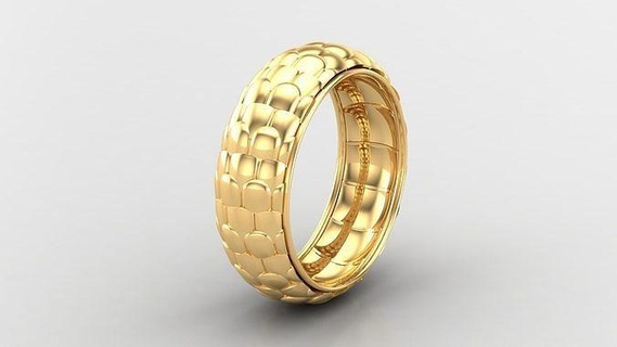 diamante hombre anillo canalla 234 joyería joya anillos compromiso Boda diseñadora joyas joyeria pulsera diseño esposas diamantes 3d print model - Mito3D