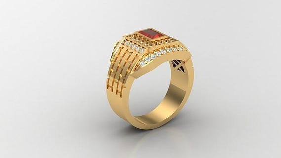 diamond man ring cad mr 261 jewelry rings jewellery engagement wedding jewelrydesigner jewelryaddict bracelet jewelrydesign jewels bracelets diamonds design 3d print model - Mito3D