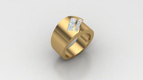 diamond man ring cad mr 264 jewelry rings jewellery engagement wedding handmade diamonds bracelet handmadejewelry jewelryaddict necklaces jewelrydesigner jewels jewelrydesign 3d print model - Mito3D