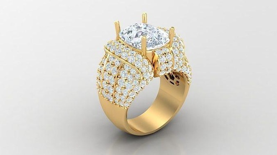 diamond man ring cad mr 2 jewelry rings jewellery engagement wedding handmade diamonds bracelet handmadejewelry jewelryaddict necklaces jewelrydesigner jewels jewelrydesign 3d print model - Mito3D