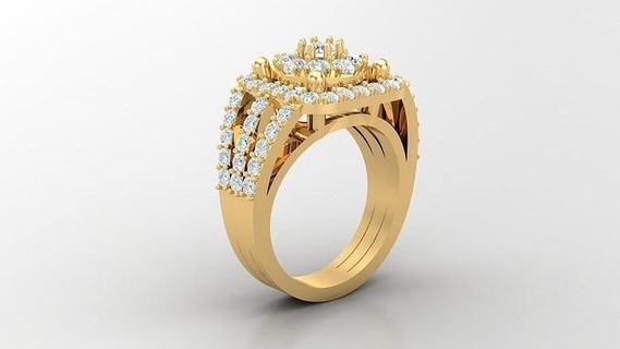 diamond man ring cad mr 303 jewelry rings jewellery engagement wedding jewelrydesigner jewelryaddict bracelet jewelrydesign jewels bracelets diamonds design 3d print model - Mito3D