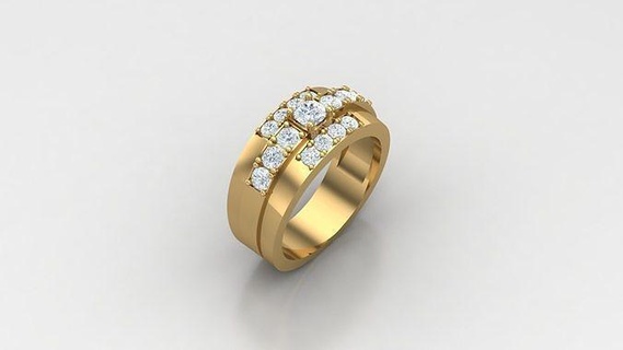 diamond man ring cad mr 330 jewelry rings jewellery engagement wedding handmade diamonds bracelet handmadejewelry jewelryaddict necklaces jewelrydesigner jewels jewelrydesign 3d print model - Mito3D