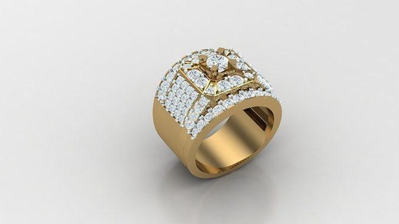 diamond man ring cad mr 334 jewelry rings jewellery engagement wedding handmade diamonds bracelet handmadejewelry jewelryaddict necklaces jewelrydesigner jewels jewelrydesign 3d print model - Mito3D