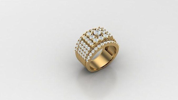 diamond man ring cad mr 363 jewelry rings jewellery engagement wedding jewelrydesigner jewelryaddict bracelet jewelrydesign jewels bracelets diamonds design 3d print model - Mito3D
