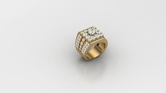diamante homem anel cafajeste 366 joalheria argolas jóias noivado Casamento Designer viciado joias pulseira design pulseiras diamantes Projeto 3d print model - Mito3D