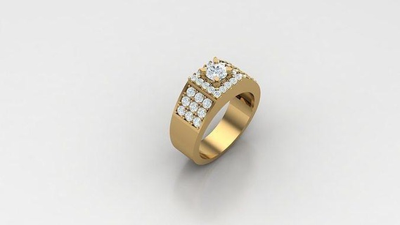 diamond man ring cad mr 367 jewelry rings jewellery engagement wedding jewelrydesigner jewelryaddict bracelet jewelrydesign jewels bracelets diamonds design 3d print model - Mito3D