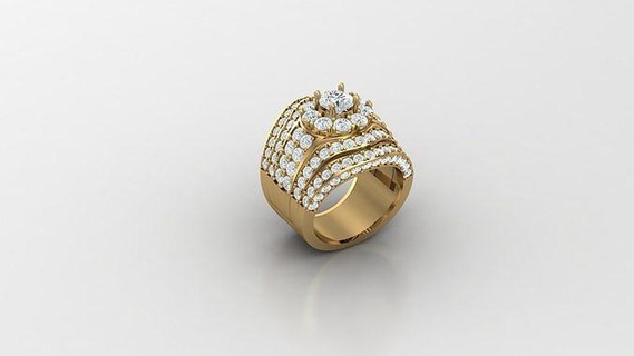 diamond man ring cad mr 386 jewelry rings jewellery engagement wedding jewelrydesigner jewelryaddict bracelet jewelrydesign jewels bracelets diamonds design 3d print model - Mito3D