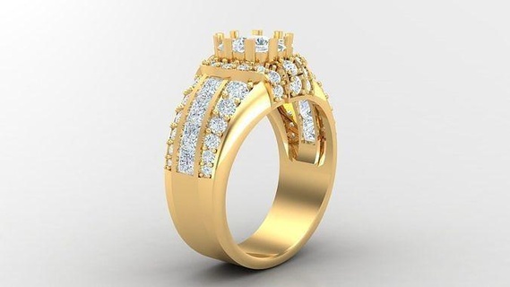 diamante uomo squillare cad 41 gioielleria anelli Fidanzamento nozze designer gioielli jewelryaddict braccialetto jewelrydesign braccialetti diamanti design 3d print model - Mito3D