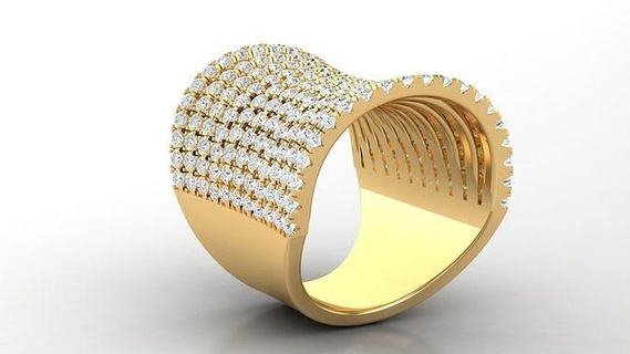 Diamant Ring cad 46 Schmuck Ringe Engagement Hochzeit Schmuckdesigner Schmucksüchtiger Armband Schmuckdesign Juwelen Armbänder Diamanten Design 3d print model - Mito3D