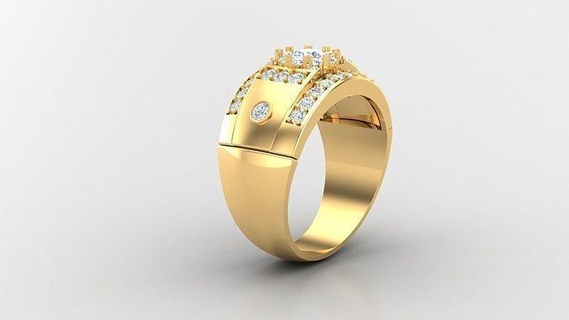 diamante uomo squillare cad 47 gioielleria anelli Fidanzamento nozze designer gioielli jewelryaddict braccialetto jewelrydesign braccialetti diamanti design 3d print model - Mito3D