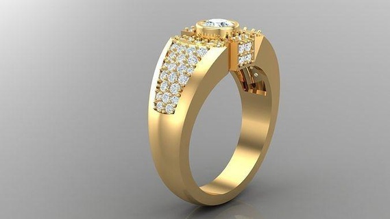 elmas adam yüzük cad 91 takı yüzükler mücevher nişan düğün el yapımı elmaslar bilezik bağımlısı kolyeler tasarımcısı mücevherler tasarımı 3d print model - Mito3D