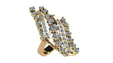 Osmanlı elmas yüzüğü takı mücevher yüzük nişan düğün gem altın taşlar Safir zümrüt parlak brillante Sole taş diamante 3d print model - Mito3D