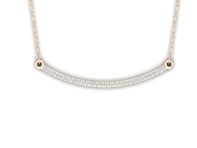 diamant pendentif femme chaîne bijoux or platine Collier imprimable brillant argent mode beauté luxe vêtements gemme goujat sterling colliers 3D print model - Mito3D