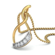 diamond pendant women ring gold silver printable sterling shayeste design print zbrush animal birthmonth rings jewelry pendants necklace 3d print model - Mito3D
