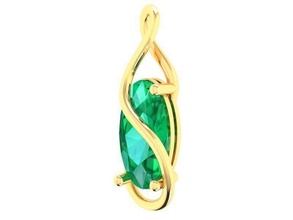 diamond pendant women 280 jewelry fashion accessories gold man men woman unisex design fengshui pendants 3d print model - Mito3D