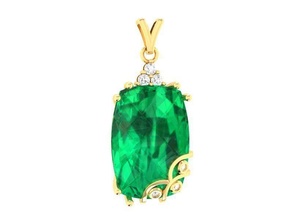 diamond pendant women 281 jewelry fashion accessories gold man men woman unisex design fengshui pendants 3d print model - Mito3D